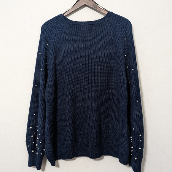 Navy Blue Sweater - Picture 2 of 4